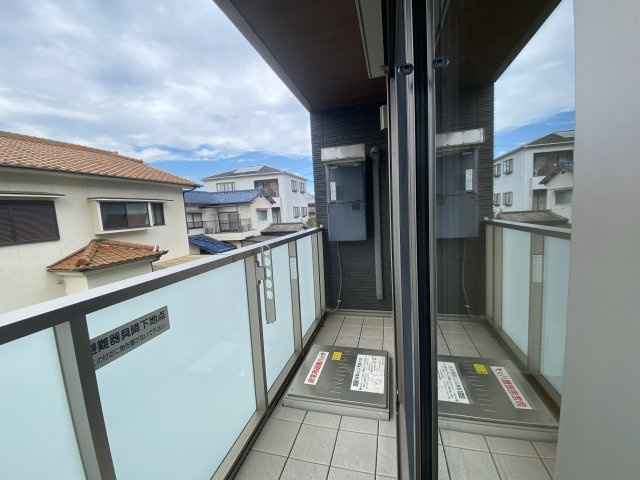 メゾン・フローラⅡのバルコニー