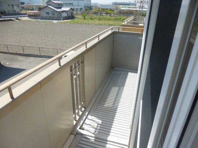 オレンジメゾンＣのバルコニー