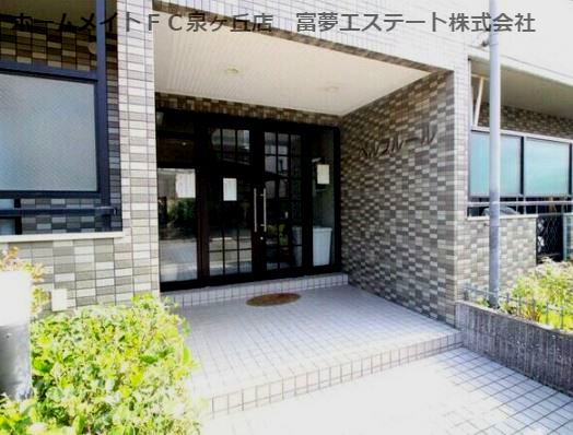 ベルフルールのエントランス