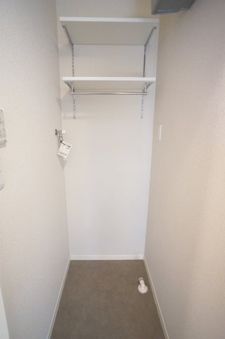 熊本市南区御幸笛田２丁目のアパートの洗面所