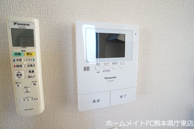 熊本市南区御幸笛田２丁目のアパートのセキュリティ
