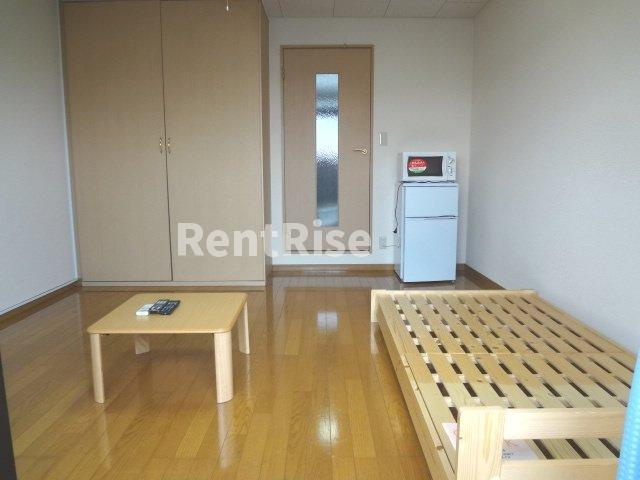 レオパレス昭和の寝室|布団さえあればすぐに新生活がスタートできます！