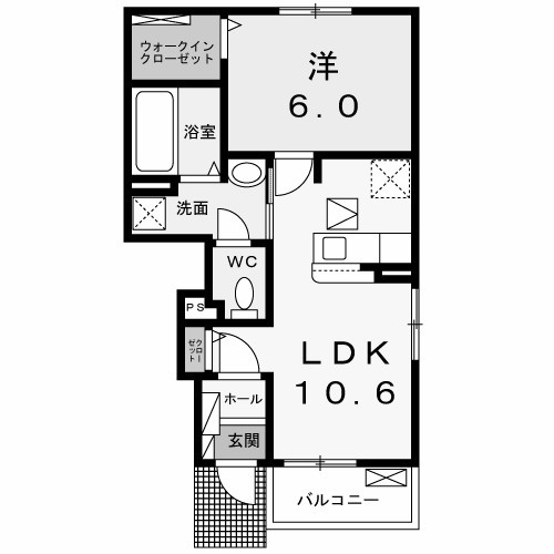 【間取り】 | ラプスⅡ