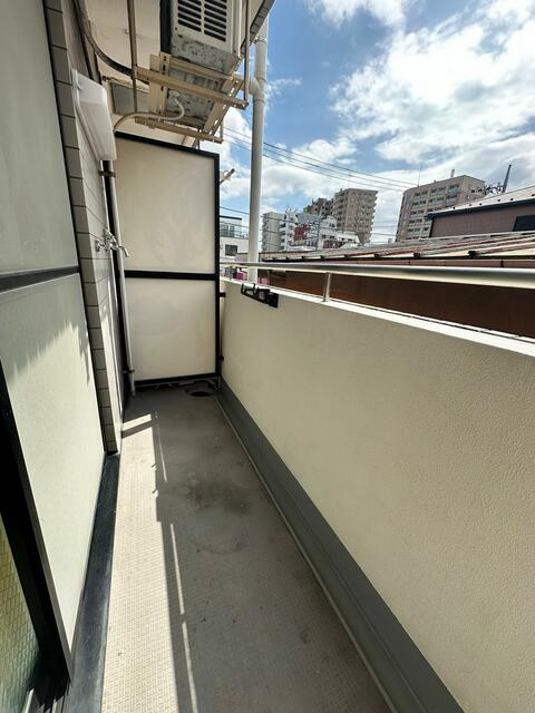 メゾンピュールのバルコニー