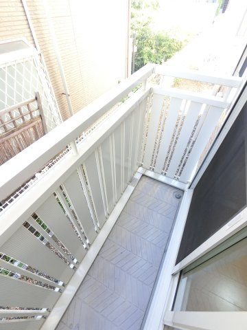 クロシェット津田沼のバルコニー