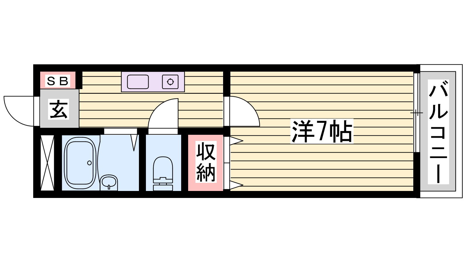 エコハイツ東加古川の間取り