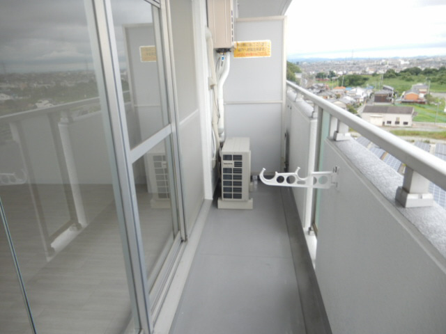 ラフェスタ大塩のバルコニー
