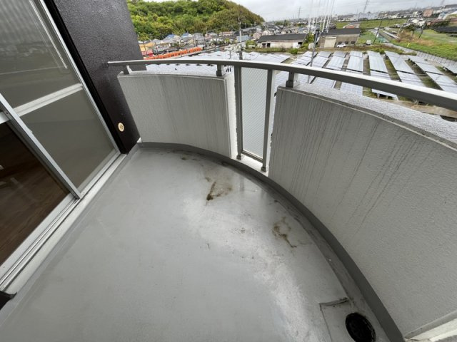 ラフェスタ大塩のバルコニー