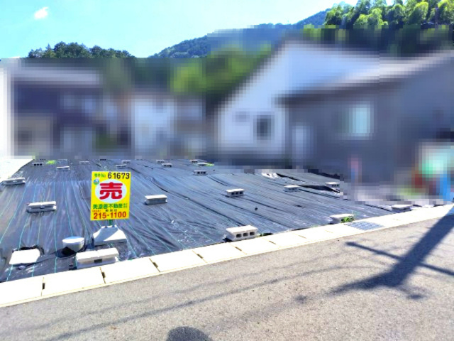 ６１６７３　岐阜市粟野西５丁目分譲地の外観