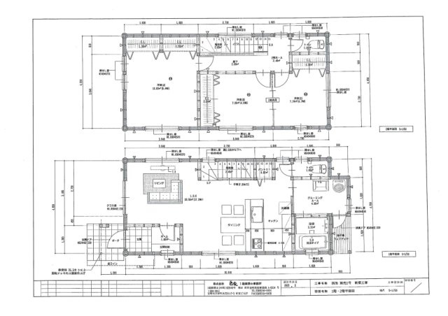 西池町　新築戸建ての間取り
