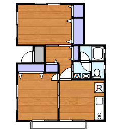 【間取り】 | ROOMS駒羽根　D棟