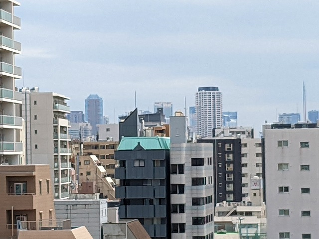 LEFOND PROGRES上野稲荷町の設備|南向き角部屋日当り眺望良好