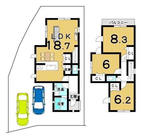 鳴滝般若寺町【6区画】6号地