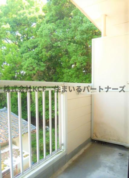 ルピナスのバルコニー|広々としたバルコニーです