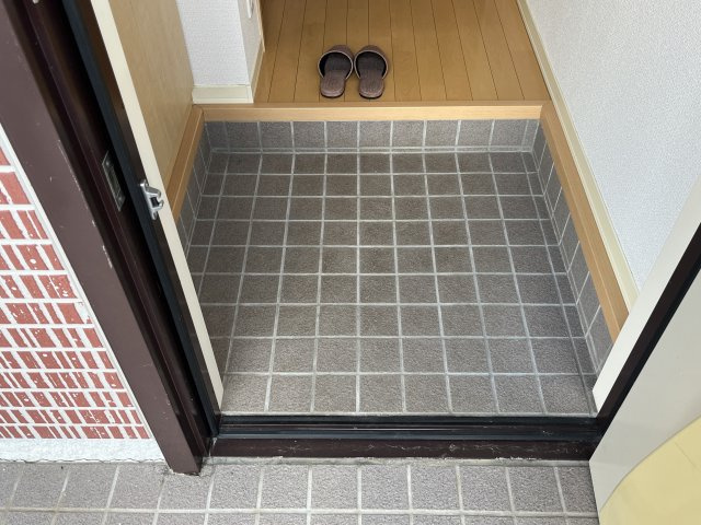 メゾン福渡　Ａ棟の玄関