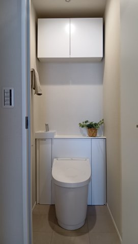 西戸山タワーホウムズセントラルタワーのトイレ|トイレもきれいです