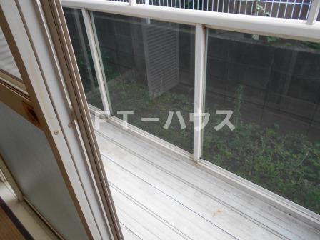 大和田パーソナルアパートＰａｒｔ１のバルコニー