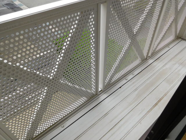 レジデンス赤坂のバルコニー