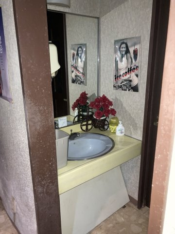 花園町一丁目店舗の洗面所