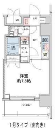【間取り】 | エグゼ難波南Ⅵ
