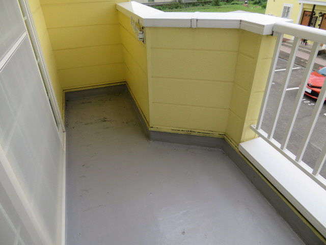 バーリーグリフィンF1のバルコニー