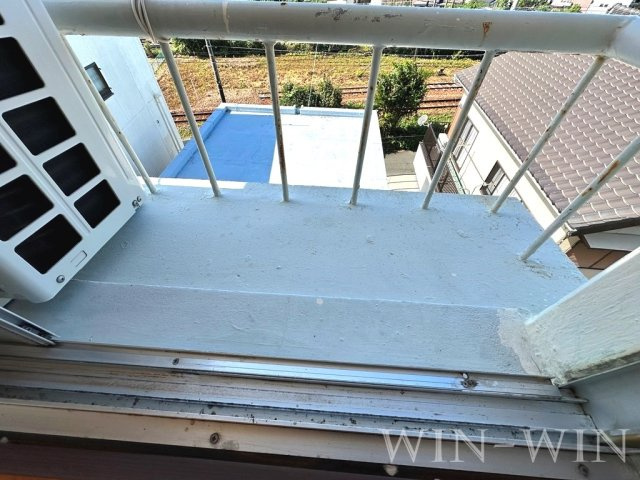 コーポ松山のバルコニー