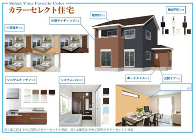 【外観パース】 |  Heartful-Town高崎市貝沢町　３期　C号棟