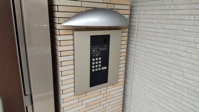 【セキュリティ】 | フジパレス東淡路 | オートロック付きなのでセキュリティー面も安心です