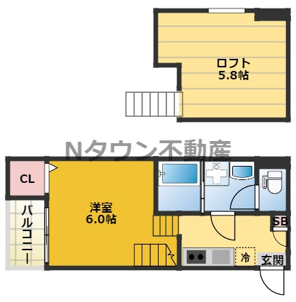 【間取り】 | ハーモニーテラス日ノ宮町 | 間取りです。