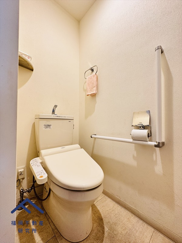 アルファライフ博多南のその他共用部分|1階エントランスには共用トイレもお使いいただけます
