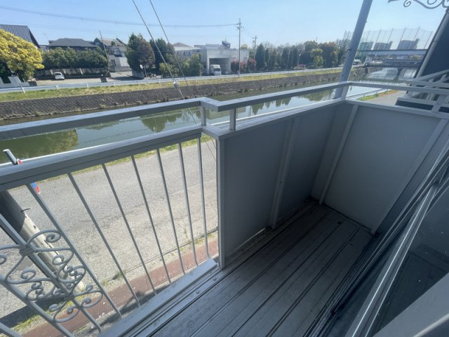 Ｏ・Ｂハイツ　B棟のバルコニー