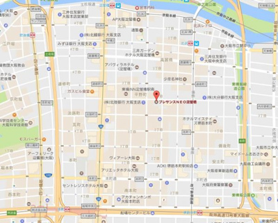 【地図】 | セイル淀屋橋