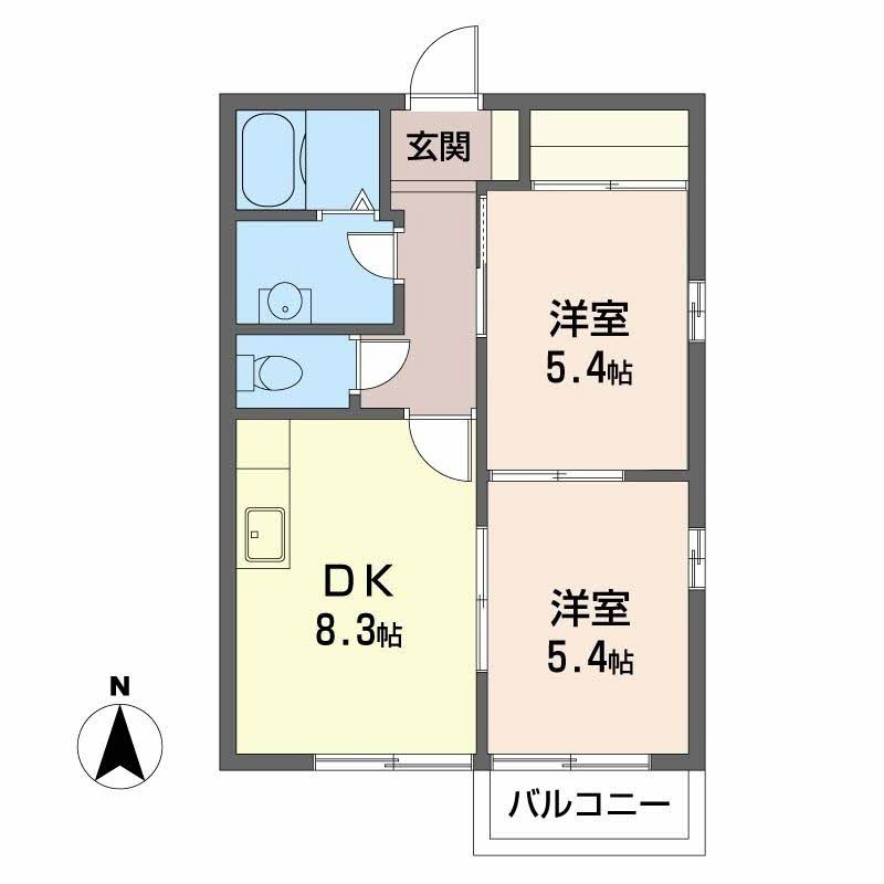 松本駅前ハイツの間取り