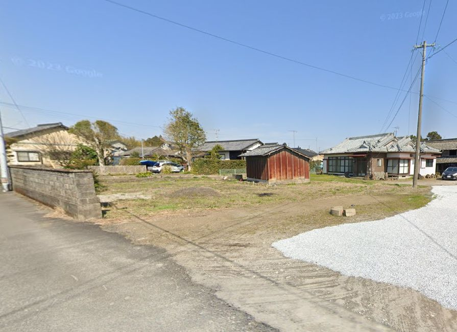都城市高城町大井手の売地の外観