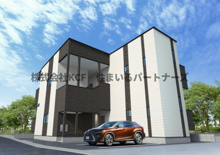 エクシア久留米大学駅前の外観|こちら、外観パースです