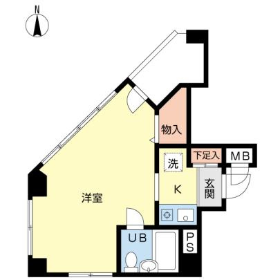 サンヒルズＫの間取り