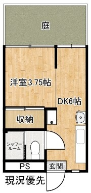 コーポ学園前の間取り