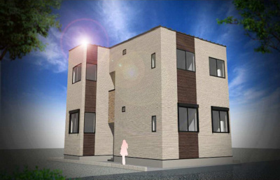 【外観パース】 | ヴェール西新井Vert Nishiarai | 同一仕様写真
