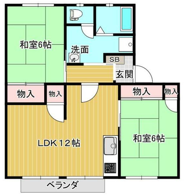 叶い坂の間取り