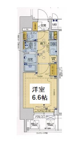 【間取り】 | ララプレイス梅田西イルミナーレ