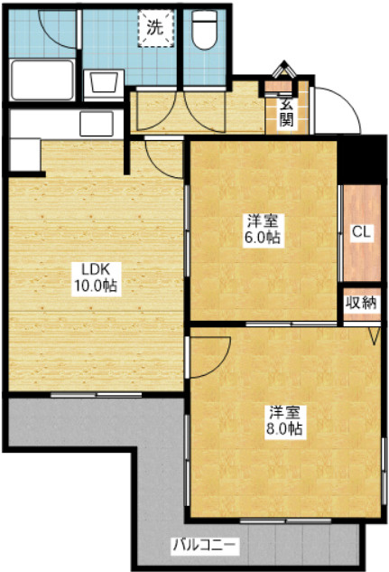 カーサラフィーネの間取り|カーサラフィーネ