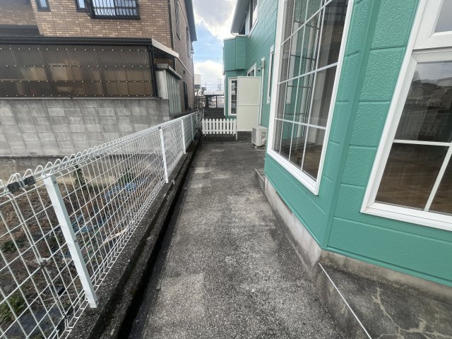 グリーンパレスⅡのバルコニー