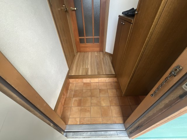 グリーンパレスⅡの玄関