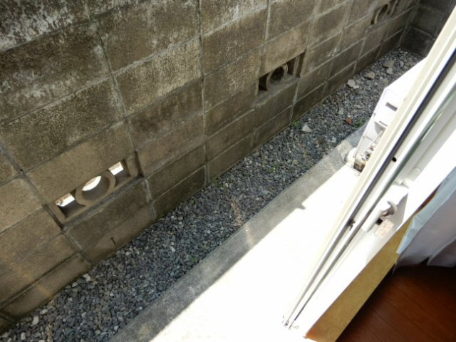 細江マンションのバルコニー