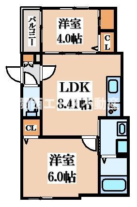 【間取り】 | グラッドハイツ