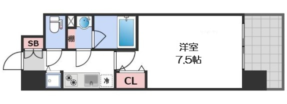 【間取り】 | レジュールアッシュ上町台