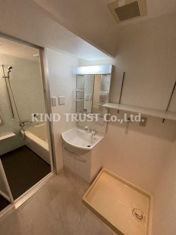 シーズ梅田東の洗面所|忙しい朝には欠かせない洗面所です