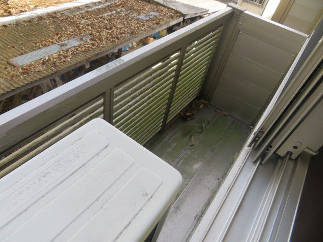 レオネクストナバノのバルコニー