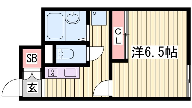 レオネクストナバノの間取り