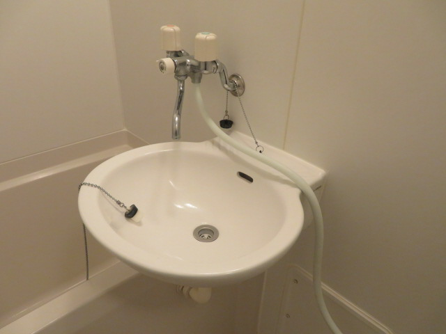 レオネクストナバノの洗面所